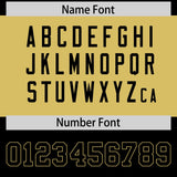 Custom Black Black Raglan Sleeves Personalized Pattern Authentic Football Jersey