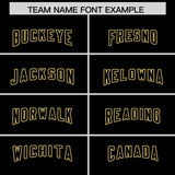 Custom Black Black Raglan Sleeves Personalized Pattern Authentic Football Jersey