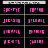 Custom Black Purple Raglan Sleeves Personalized Pattern Authentic Football Jersey