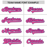 Custom White Purple Raglan Sleeves Personalized Pattern Authentic Football Jersey