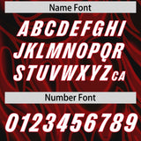 Custom Black Personalized Printed Graffiti Pattern Design Authentic Football Jersey