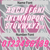 Custom Grey Personalized Printed Graffiti Pattern Design Authentic Football Jersey