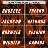Custom Black Personalized Printed Graffiti Pattern Design Authentic Football Jersey