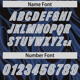 Custom Black Personalized Printed Graffiti Pattern Design Authentic Football Jersey