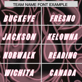 Custom Black Personalized Printed Graffiti Pattern Design Authentic Football Jersey