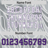 Custom Grey Personalized Printed Graffiti Pattern Design Authentic Football Jersey
