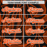 Custom Black Personalized Printed Graffiti Pattern Design Authentic Football Jersey