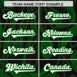 Custom Black Personalized Printed Graffiti Pattern Design Authentic Football Jersey