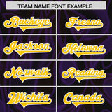 Custom Black Personalized Printed Graffiti Pattern Design Authentic Football Jersey