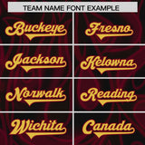 Custom Black Personalized Printed Graffiti Pattern Design Authentic Football Jersey