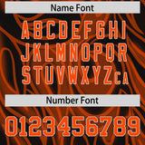 Custom Black Personalized Printed Graffiti Pattern Design Authentic Football Jersey