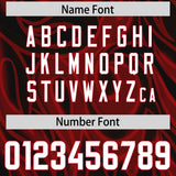 Custom Black Personalized Printed Graffiti Pattern Design Authentic Football Jersey