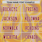 Custom Khaki Personalized Printed Graffiti Pattern Design Authentic Football Jersey
