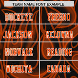 Custom Black Personalized Printed Graffiti Pattern Design Authentic Football Jersey