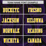 Custom Black Personalized Printed Graffiti Pattern Design Authentic Football Jersey