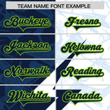 Custom White Navy Split Personalized Lightning Pattern Football Jersey