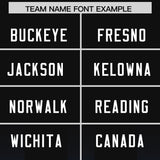 Custom Black Royal Vertical Width Stripe Gradient Fashion Personalized Team Football Jersey