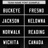 Custom Black White Vertical Width Stripe Gradient Fashion Personalized Team Football Jersey