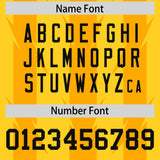 Custom Gold Yellow Personalized Razr Stripe Graffiti Pattern Authentic Football Jersey