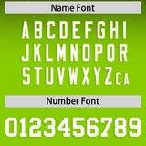 Custom Black and Neon Green Gradient Fashion Outdoor Authentic Football Jersey