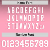 Custom Black and Light Pink Gradient Fashion Outdoor Authentic Football Jersey