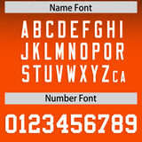 Custom Black and Orange Gradient Fashion Outdoor Authentic Football Jersey