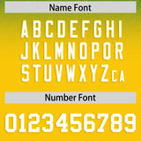 Custom Kelly Green and Gold Gradient Fashion Outdoor Authentic Football Jersey