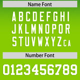 Custom Kelly Green and Neon Green Gradient Fashion Outdoor Authentic Football Jersey