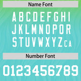 Custom Neon Green and Bright Green Gradient Fashion Outdoor Authentic Football Jersey