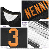Custom Black and Light Pink Gradient Fashion Outdoor Authentic Football Jersey
