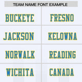 Custom White Gray Vertical Fine Stripe Gradient Fashion Personalized Team Football Jersey