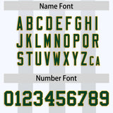 Custom White Gray Vertical Fine Stripe Gradient Fashion Personalized Team Football Jersey