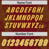 Custom Crimson Personalized Snakeskin Graffiti Pattern Authentic Football Jersey