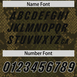 Custom Olive Personalized Snakeskin Graffiti Pattern Authentic Football Jersey