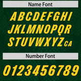 Custom Green Personalized Snakeskin Graffiti Pattern Authentic Football Jersey