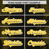 Custom Black Personalized Snakeskin Graffiti Pattern Authentic Football Jersey