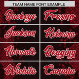 Custom Black Personalized Snakeskin Graffiti Pattern Authentic Football Jersey