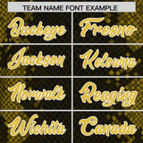 Custom Black Personalized Snakeskin Graffiti Pattern Authentic Football Jersey