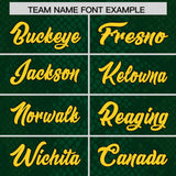 Custom Green Personalized Snakeskin Graffiti Pattern Authentic Football Jersey