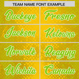 Custom Gold Personalized Snakeskin Graffiti Pattern Authentic Football Jersey