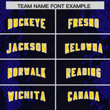 Custom Black Personalized Snakeskin Graffiti Pattern Authentic Football Jersey