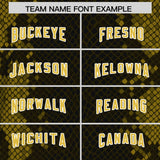 Custom Black Personalized Snakeskin Graffiti Pattern Authentic Football Jersey