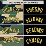 Custom Black Camo Split Fashion Authentic Performance Polo Shirt