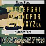 Custom Black Camo Split Fashion Authentic Performance Polo Shirt