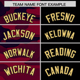 Custom Black Camo Split Fashion Authentic Performance Polo Shirt