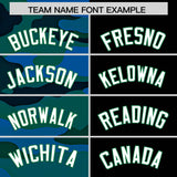 Custom Black Camo Split Fashion Authentic Performance Polo Shirt