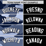 Custom Black Camo Split Fashion Authentic Performance Polo Shirt