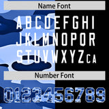 Custom Black Camo Split Fashion Authentic Performance Polo Shirt