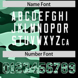 Custom Black Camo Split Fashion Authentic Performance Polo Shirt