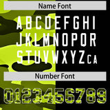 Custom Black Camo Split Fashion Authentic Performance Polo Shirt